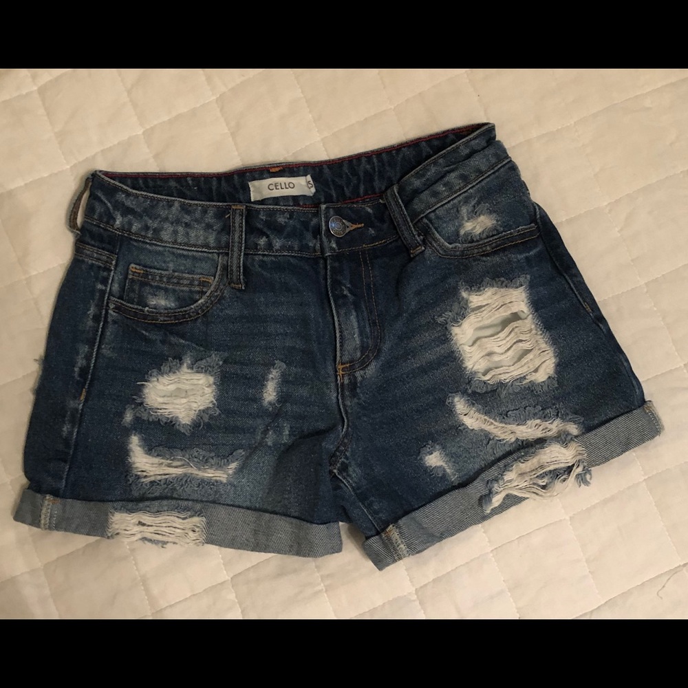Cello Blue Jean Shorts